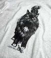 画像3: Coming & Going Designs Persian Cat Tee - Ash (3)