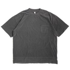 画像1: Los Angeles Apparel 6.5oz S/S Garment Dye Pocket T-Shirts Vintage Black / ロサンゼルスアパレル 6.5オンス ガーメントダイ ショートスリーブ ポケット Tシャツ ヴィンテージブラック (1)