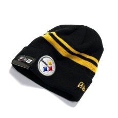 画像2: New Era Cuff Knit Hat Pittsburgh Steelers / ニューエラ カフ ニットハット ピッツバーグ・スティーラーズ (2)