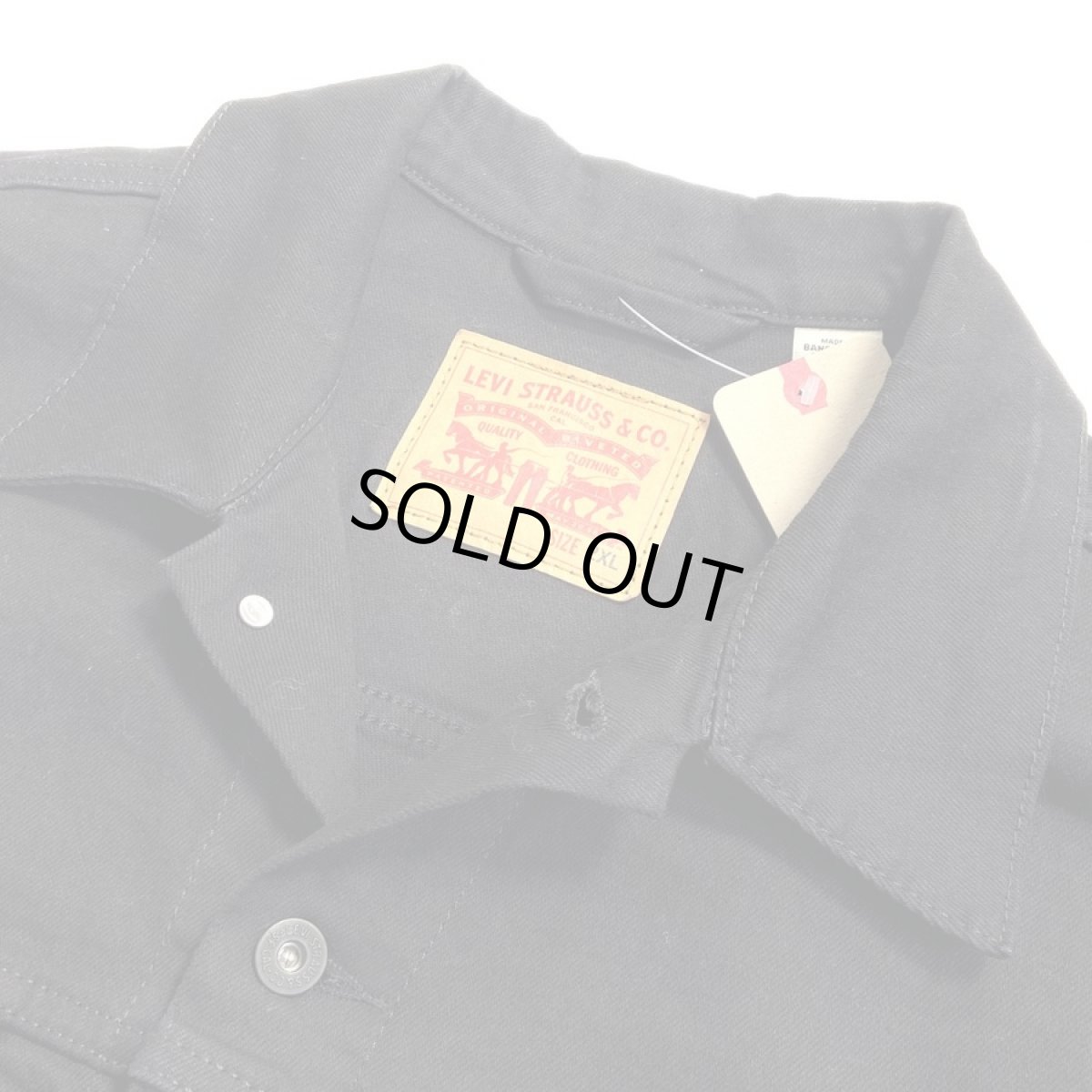 画像3: Levi's #72334 The Trucker Denim Jacket - Last Night Black (3)