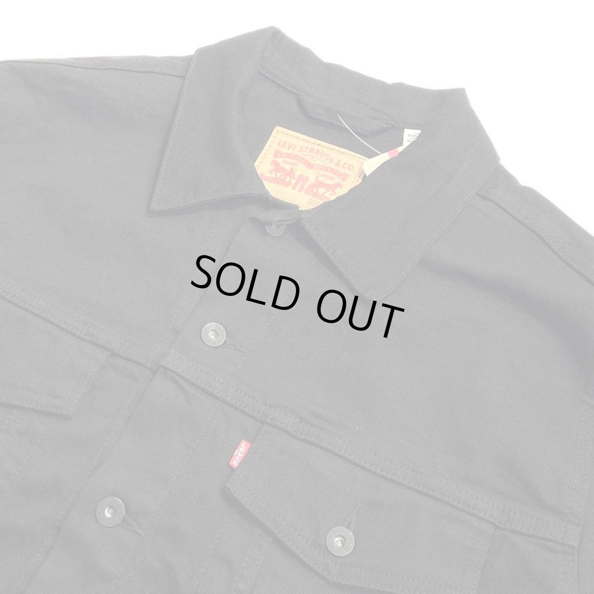 画像2: Levi's #72334 The Trucker Denim Jacket - Last Night Black (2)