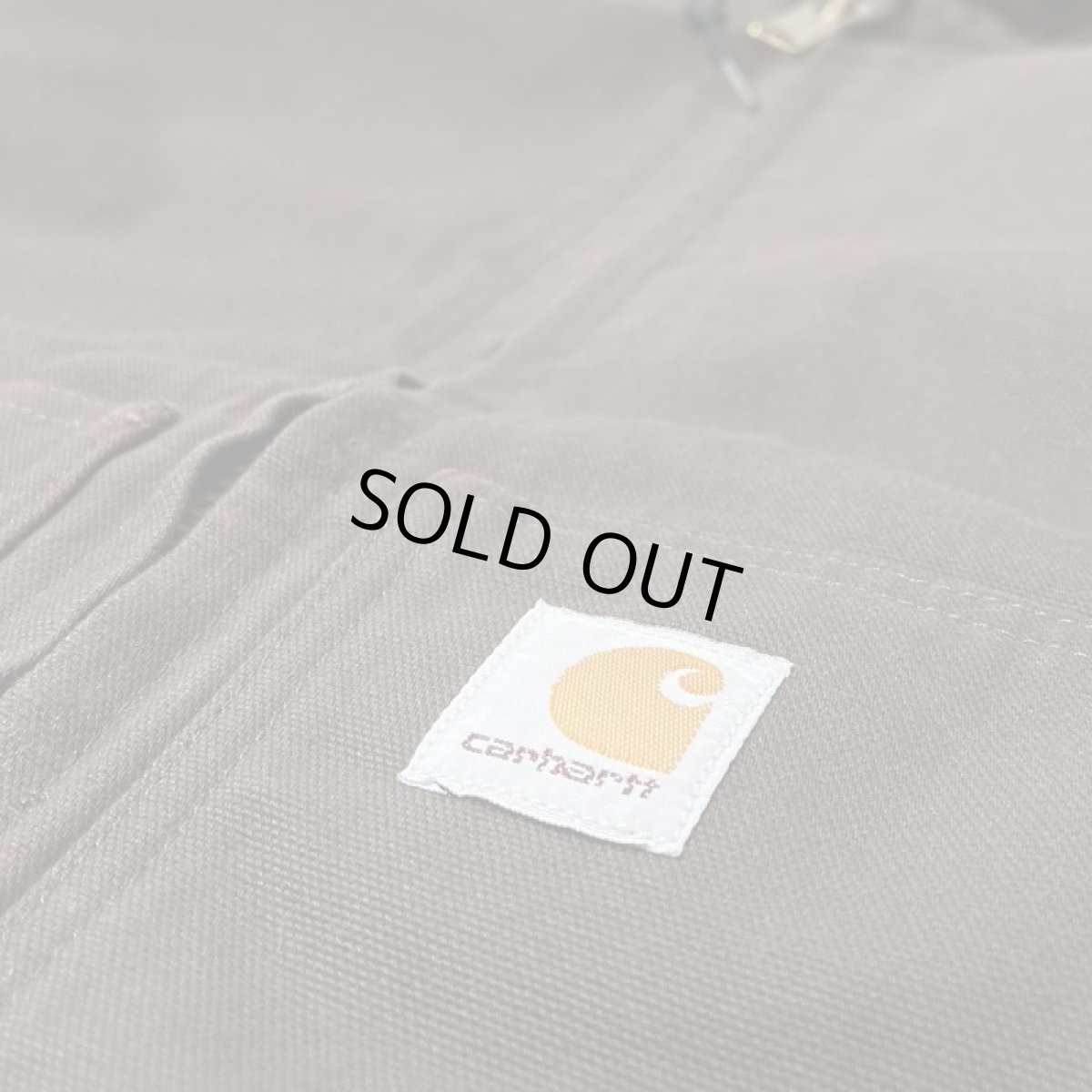 画像2: Carhartt USA J130(104050) Washed Duck Insulated Active Jacket - Dark Brown (2)