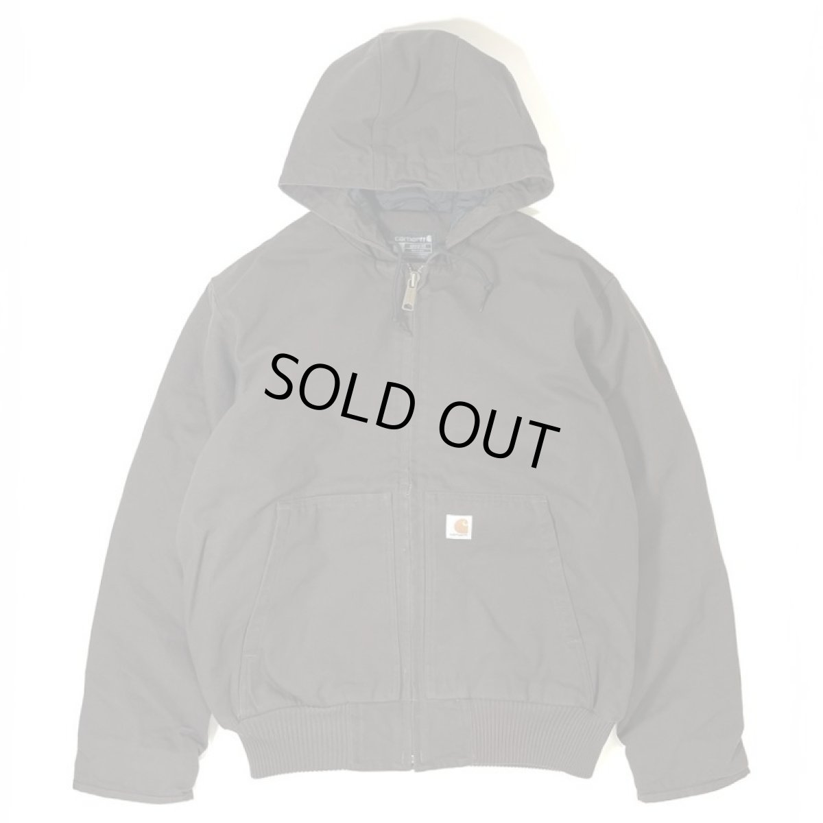 画像1: Carhartt USA J130(104050) Washed Duck Insulated Active Jacket - Dark Brown (1)