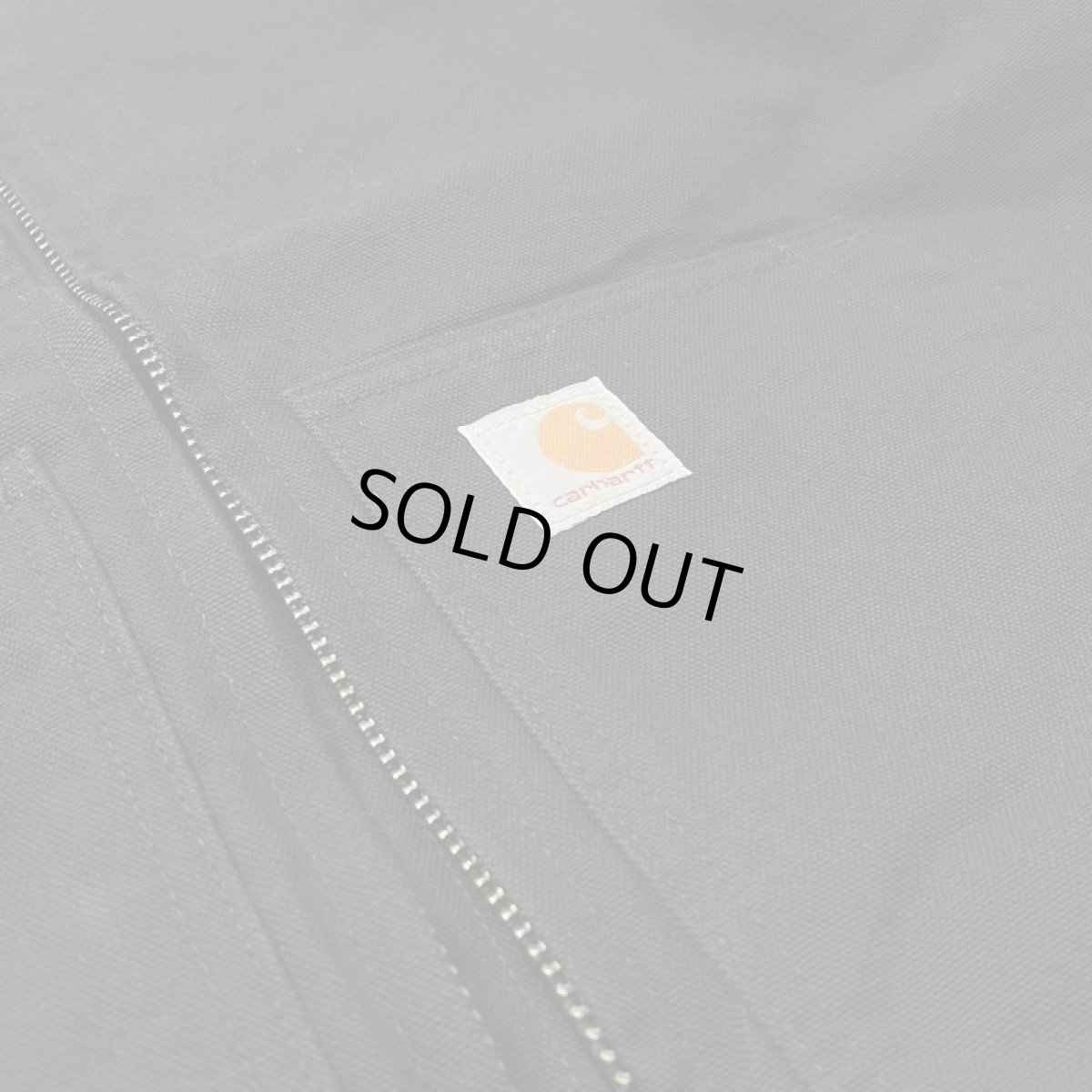 画像2: Carhartt USA J130(104050) Washed Duck Insulated Active Jacket - Black (2)