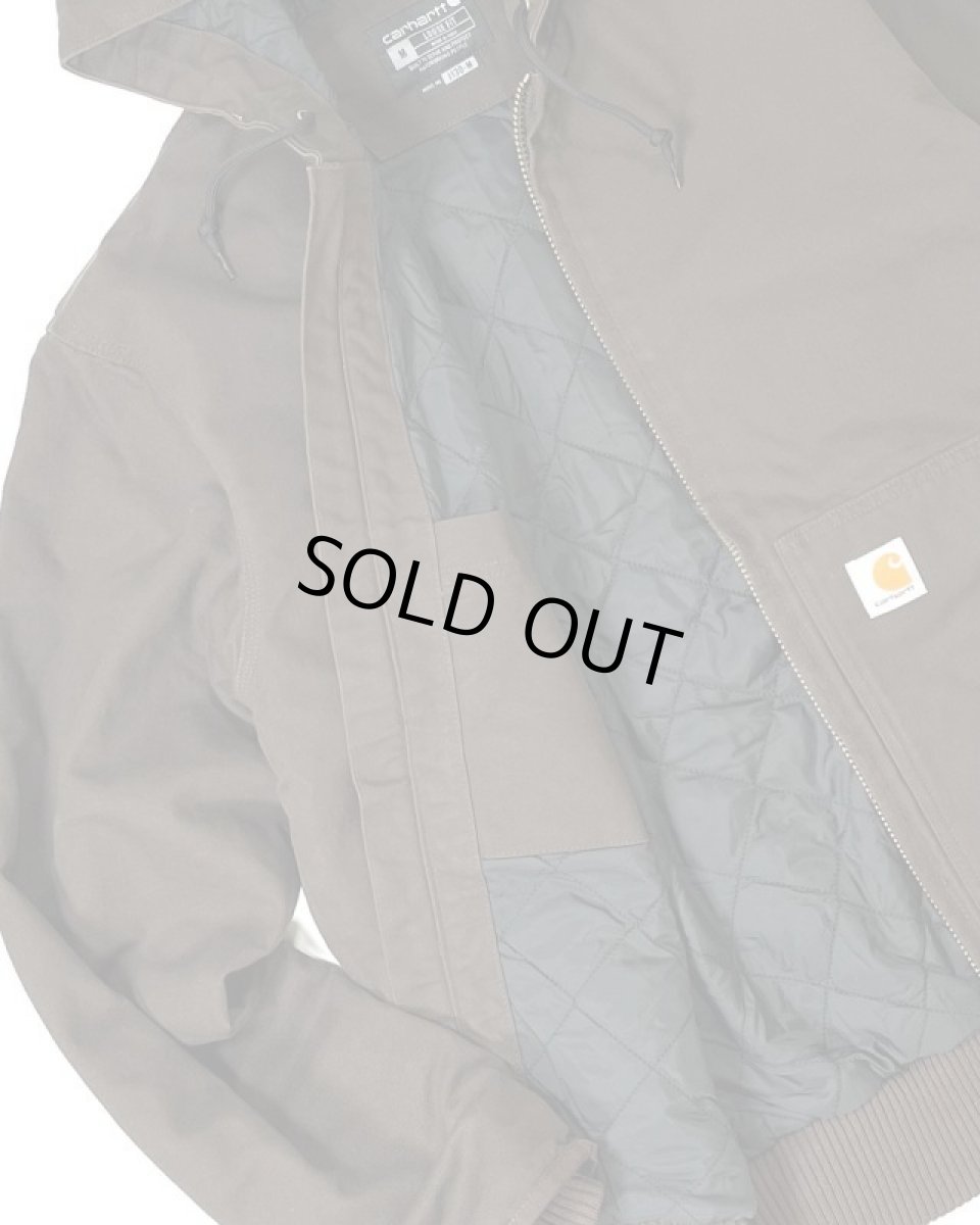 画像6: Carhartt USA J130(104050) Washed Duck Insulated Active Jacket - Dark Brown (6)