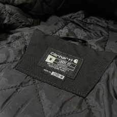 画像4: Carhartt USA J130(104050) Washed Duck Insulated Active Jacket - Black (4)