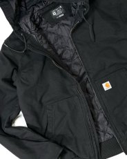 画像7: Carhartt USA J130(104050) Washed Duck Insulated Active Jacket - Black (7)