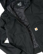 画像7: Carhartt USA J130(104050) Washed Duck Insulated Active Jacket Black / カーハート ウォッシュドダック インサレート アクティブジャケット ブラック (7)