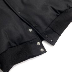 画像6: GAME Sportswear All Wool Varsity Jacket Black / ゲームスポーツウェア ウール バーシティジャケット スタジャン ブラック (6)