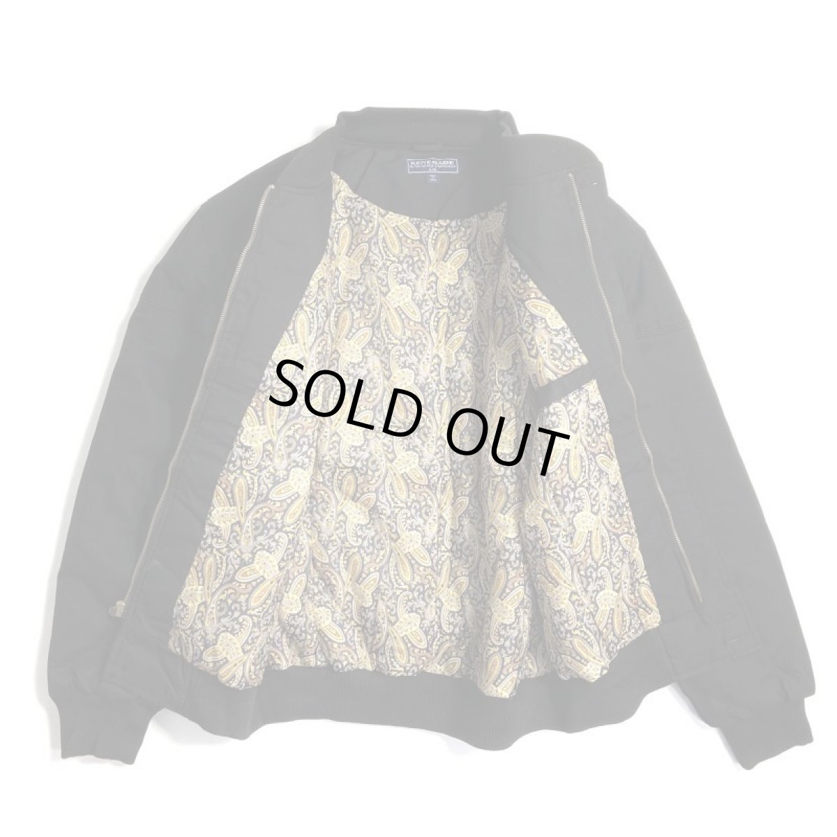 画像2: Renegade Sports Padded Nylon Lined Derby Jacket - Black (2)