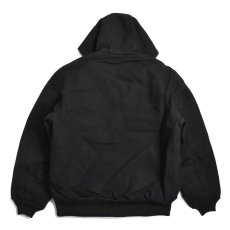 画像2: Carhartt USA J140 Firm Duck Insulated Flannel Lined Active Jacket - Black (2)