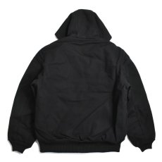 画像2: Carhartt USA J140 Firm Duck Insulated Flannel Lined Active Jacket Black / カーハート ダック フランネルライン アクティブジャケット ブラック (2)