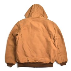 画像2: Carhartt USA J140 Firm Duck Insulated Flannel Lined Active Jacket Carhartt Brown / カーハート ダック フランネルライン アクティブジャケット カーハートブラウン (2)