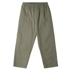 画像1: OBEY Big Easy Canvas Pants Smokey Olive / オベイ ビッグ イージー キャンバス パンツ スモーキーオリーブ (1)