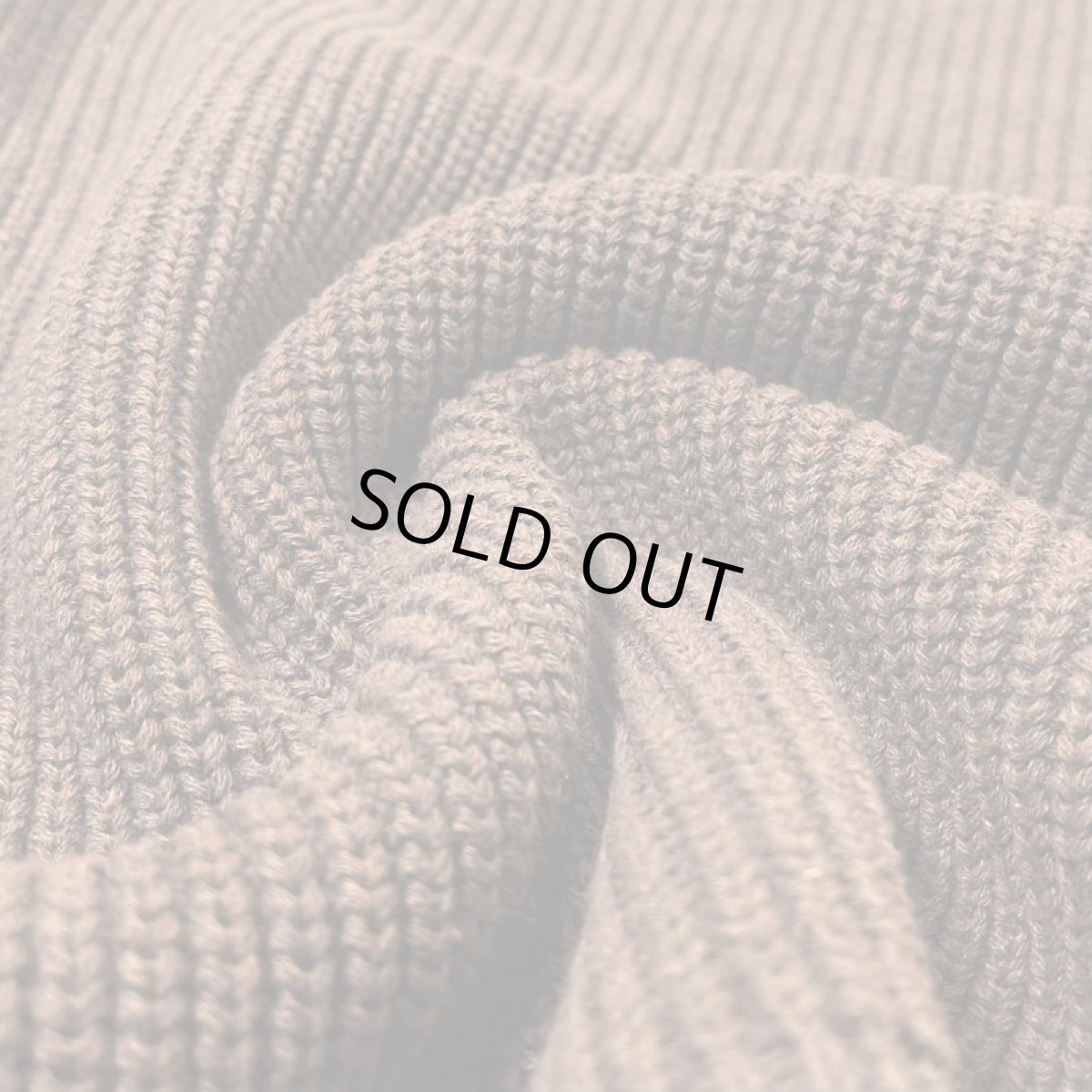 画像5: Binghamton Knitting Company Shaker Pullover Knit Sweater - Brown (5)