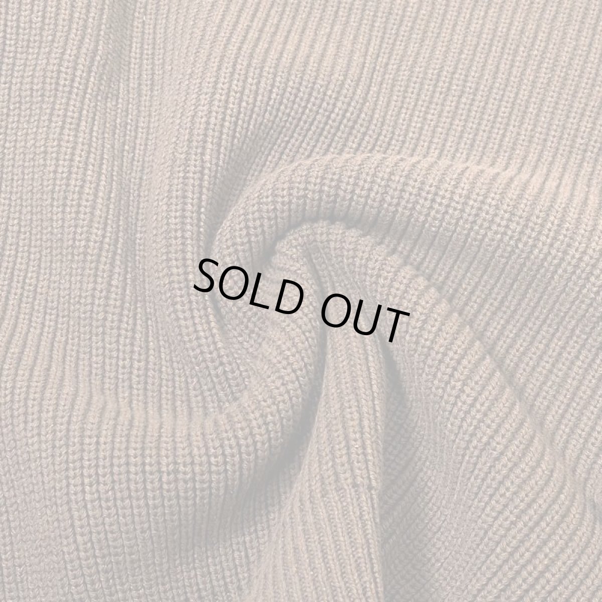 画像4: Binghamton Knitting Company Shaker Pullover Knit Sweater - Brown (4)