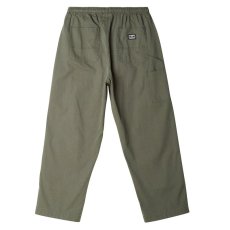 画像2: OBEY Big Easy Canvas Pants Smokey Olive / オベイ ビッグ イージー キャンバス パンツ スモーキーオリーブ (2)