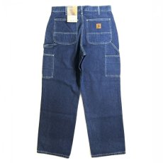 画像2: Carhartt USA B13 Loose Fit Work Dungaree Dark Stone / カーハート B13 ルーズフィット ペインターデニム ダークストーン (2)