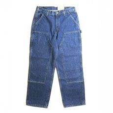 画像2: Carhartt USA B73 Washed Logger Double Front Work Jean - Dark Stone (2)