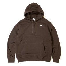 画像1: NIKE Sportswear Club Pullover Sweat Hoodie Brown / ナイキ スポーツウェア クラブ プルオーバー スウェット フーディ ブラウン (1)