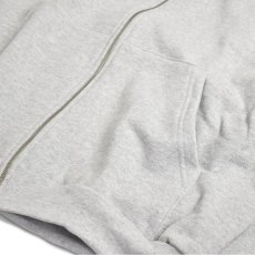 画像7: Los Angeles Apparel 14oz Heavy Fleece Full Zip Hoodie - Ash (7)