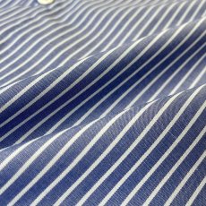 画像4: Red Kap L/S Industrial Stripe Work Shirts BlueｘWhite / レッドキャップ ロングスリーブ ストライプ ワークシャツ ブルーｘホワイト (4)