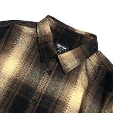 画像2: Shakawear Plaid Flannel Overshirts - TanｘBlack (2)