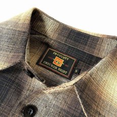 画像3: FB County L/S Checker Flannel Shirts - Black/Tan (3)