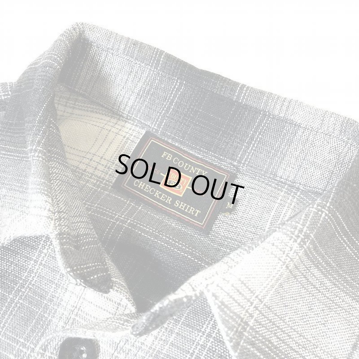 画像3: FB County L/S Checker Flannel Shirts - Black/White (3)