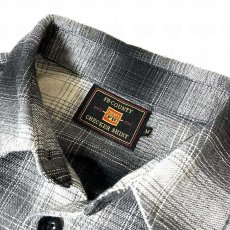画像3: FB County L/S Checker Flannel Shirts - Black/White (3)