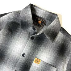 画像2: FB County L/S Checker Flannel Shirts - Black/Grey (2)