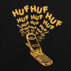 画像2: HUF Calling T-Shirts Black / ハフ コーリング Tシャツ ブラック (2)