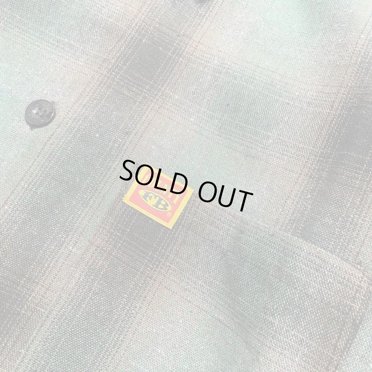 画像4: FB County L/S Checker Flannel Shirts - Black/Green / エフビー・カウンティ チェッカーフランネルシャツ (4)