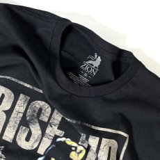 画像3: Zion Rootswear Bob Marley Rise Up T-Shirts - Black (3)