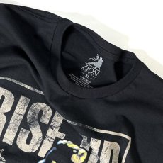 画像3: Zion Rootswear Bob Marley Rise Up T-Shirts Black / ザイオンルーツウェア ライズアップ Tシャツ ブラック (3)