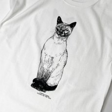 画像3: Coming & Going Designs Siamese Cat T-Shirts - White (3)