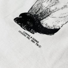 画像4: Coming & Going Designs Siamese Cat T-Shirts White / カミングアンドゴーイングデザイン シャム Tシャツ ホワイト (4)