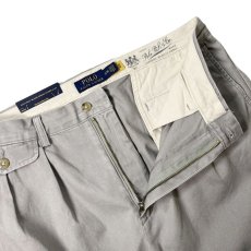 画像5: Polo Ralph Lauren Whitman Pleated Chino Pants Grey / ポロ ラルフローレン ウィットマン プリーツ チノパンツ グレー (5)