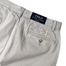 画像6: Polo Ralph Lauren Whitman Pleated Chino Pants Grey / ポロ ラルフローレン ウィットマン プリーツ チノパンツ グレー (6)