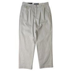 画像1: Polo Ralph Lauren Whitman Pleated Chino Pants Grey / ポロ ラルフローレン ウィットマン プリーツ チノパンツ グレー (1)