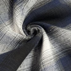 画像4: FB County S/S Checker Flannel Shirts - Royal/Grey/White (4)