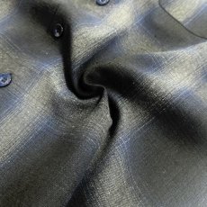 画像4: FB County S/S Checker Flannel Shirts - Royal/Black/Grey (4)