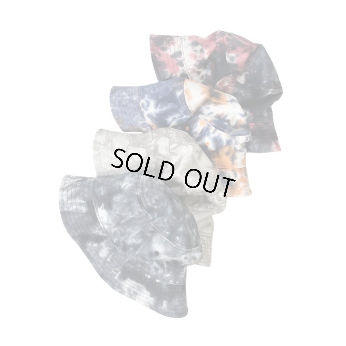 画像1: Pit Bull Cap Tie Dye Cotton Bucket Hat (1)