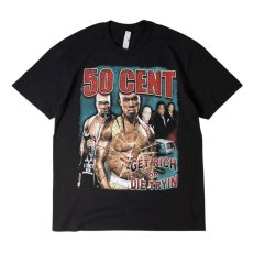 画像1: 50 Cent S/S T-Shirts Black / 50セント ショートスリーブ Tシャツ ブラック (1)