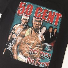 画像2: 50 Cent S/S T-Shirts Black / 50セント ショートスリーブ Tシャツ ブラック (2)