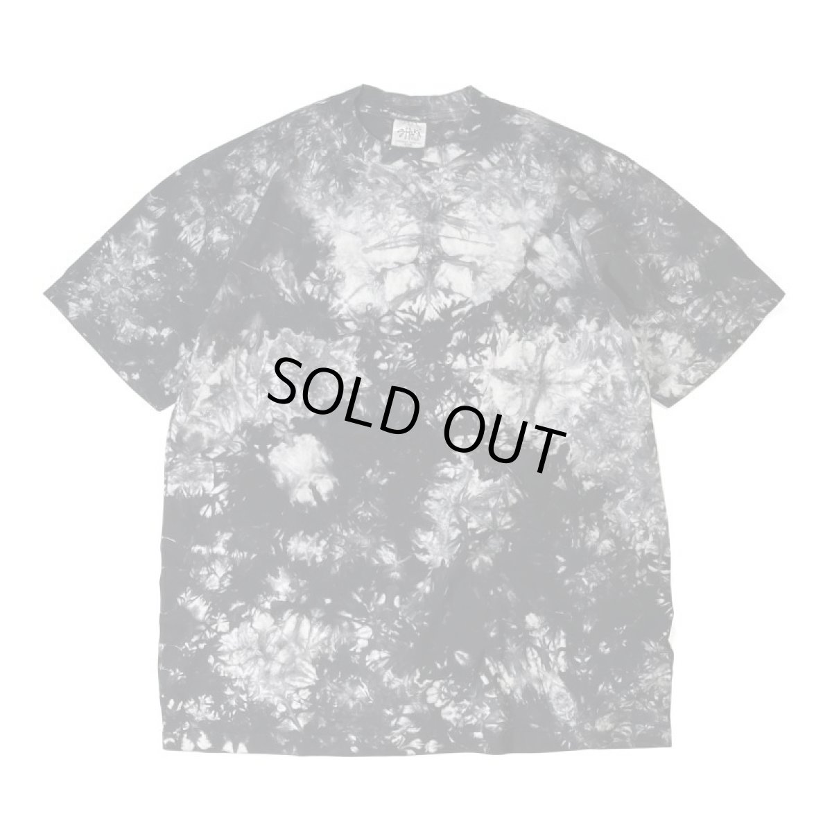 画像1: Shaka Wear 7.5oz Heavyweight Tiedye T-Shirts - Black (1)