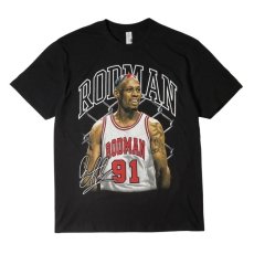 画像1: Dennis Rodman S/S T-Shirts Black / デニス・ロッドマン ショートスリーブ Tシャツ ブラック (1)
