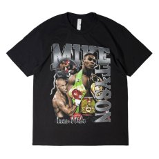 画像1: Mike Tyson Iron Mike S/S T-Shirts Black / マイク・タイソン ショートスリーブ Tシャツ ブラック (1)