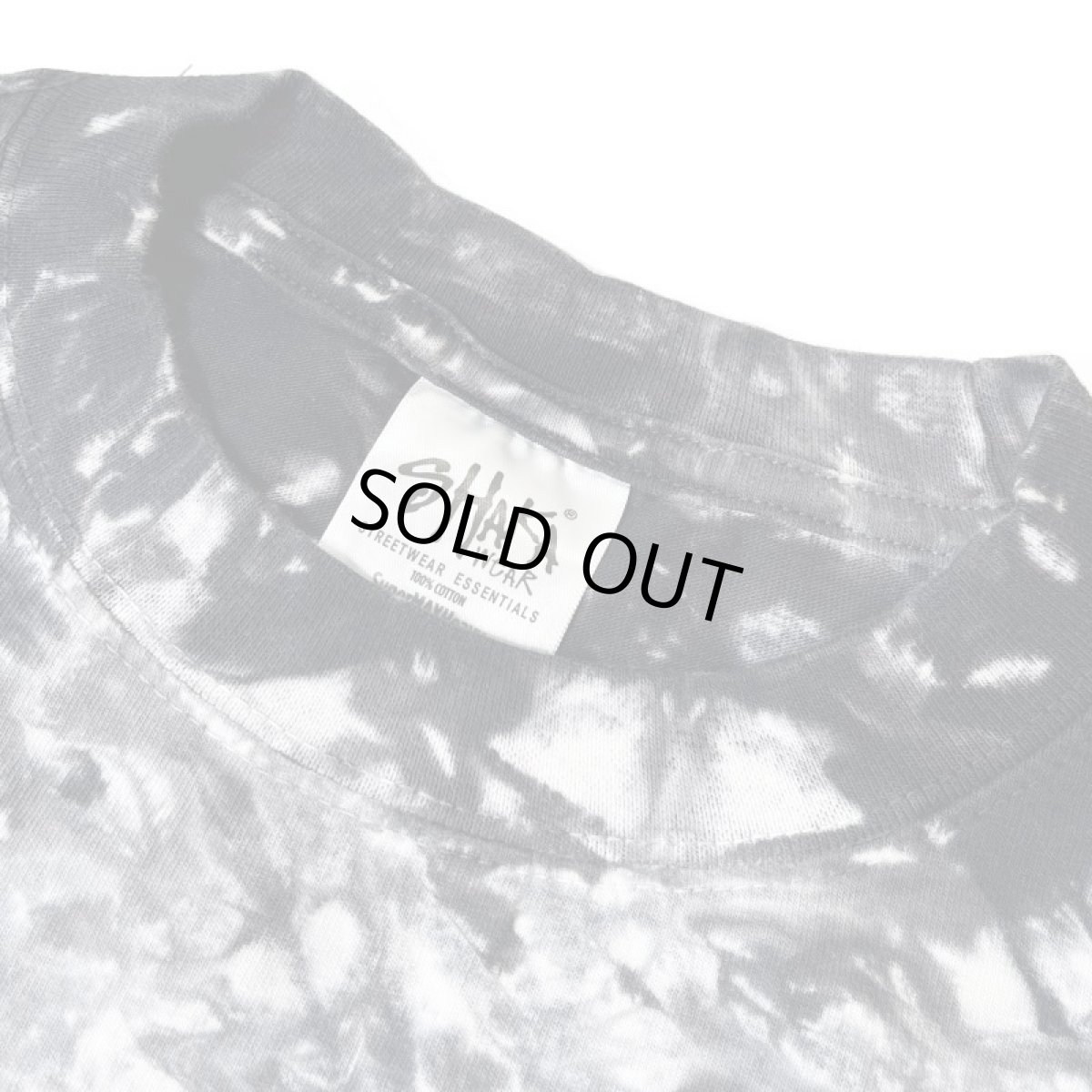 画像3: Shaka Wear 7.5oz Heavyweight Tiedye T-Shirts - Black (3)