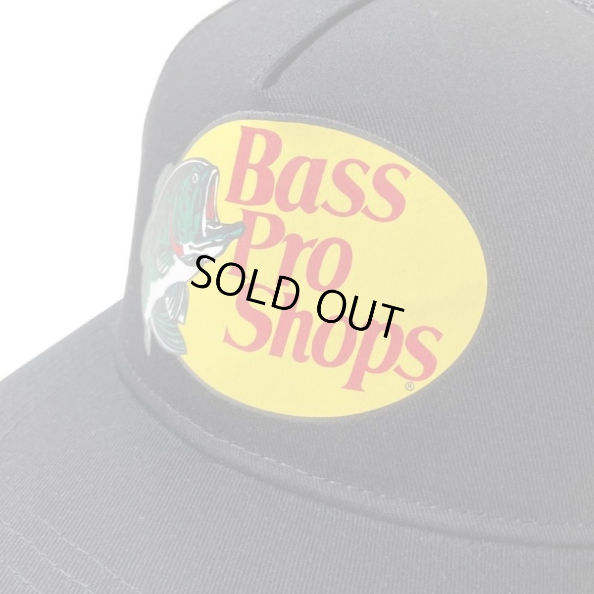 画像2: Bass Pro Shops Mesh Trucker Cap - Black (2)